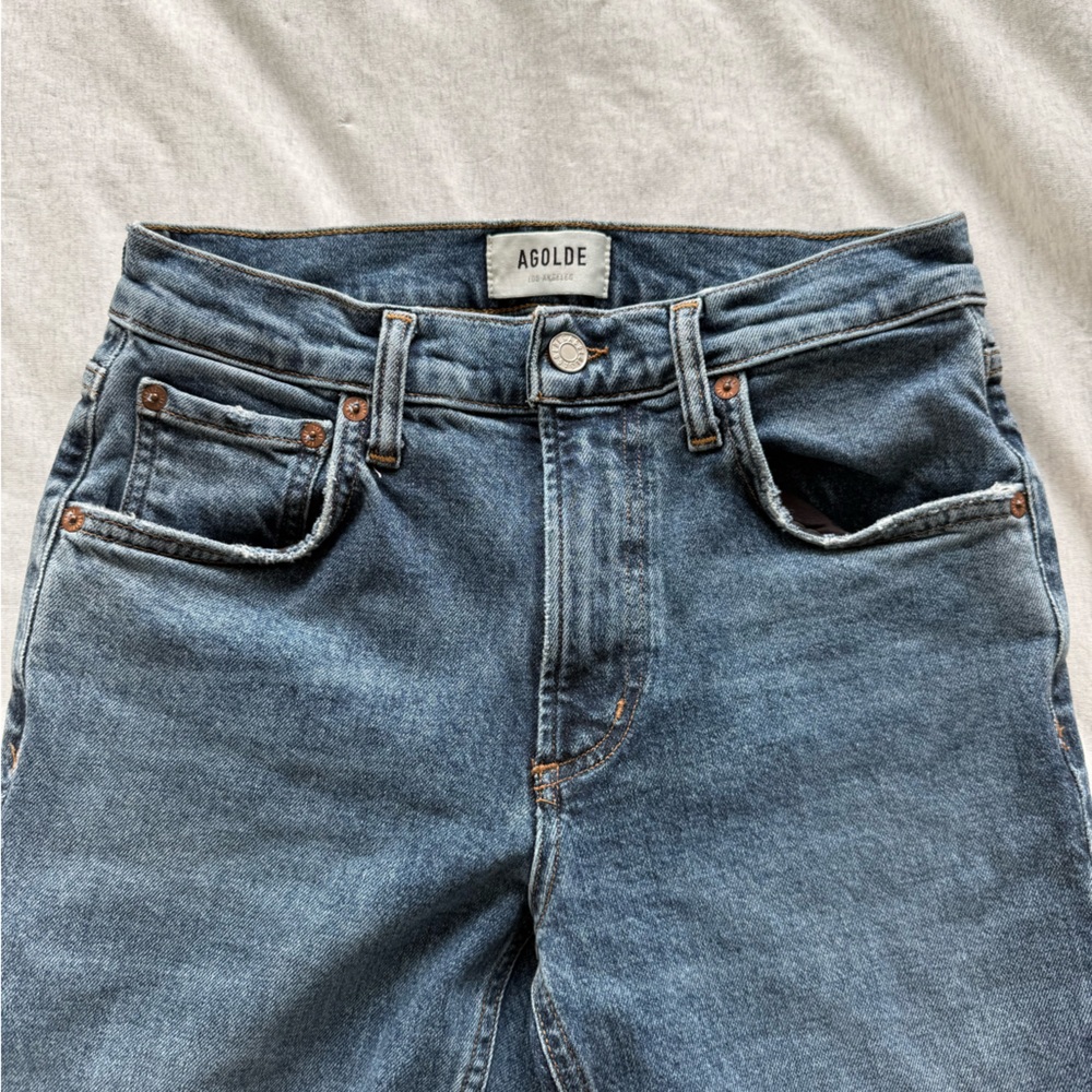 Agolde Willow Slim Straight Jeans